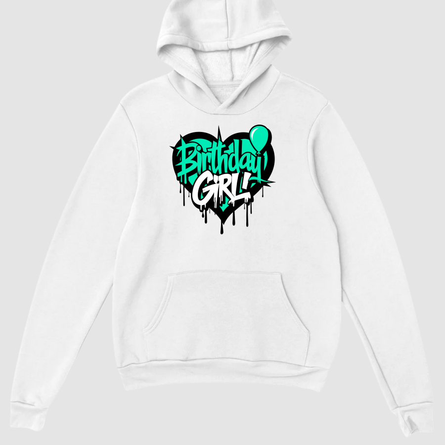 Hoodie Basic Kadın Beyaz